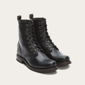 Frye Veronica Lace Combat Boots Women’s size 6 NEW IN BOX